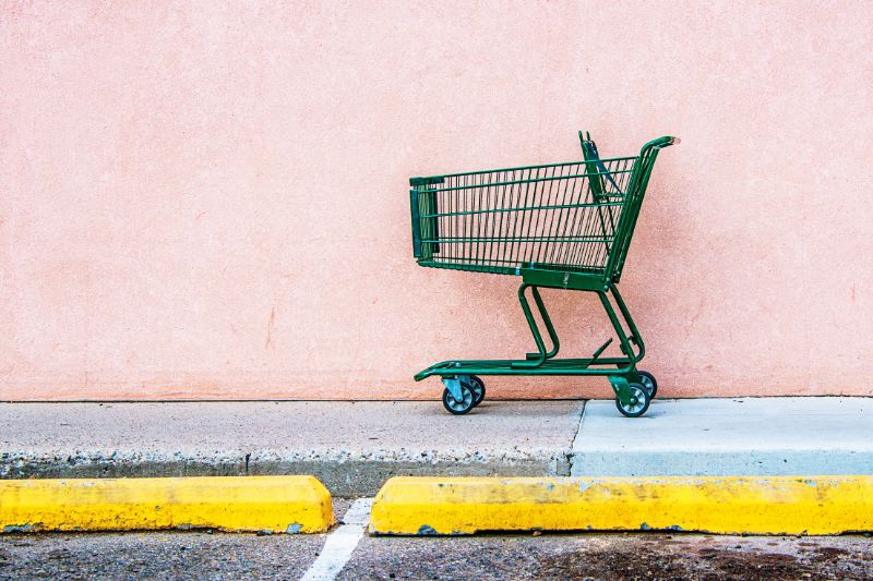Image of a shopping trolley 