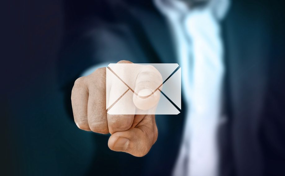 email touch finger