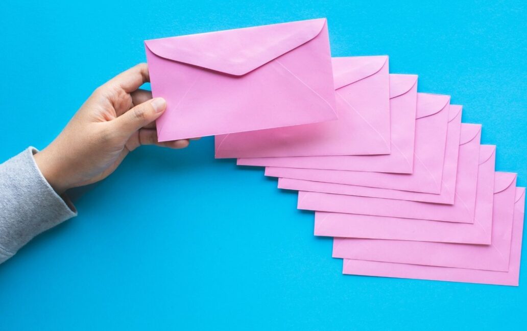 stacking of envelopes