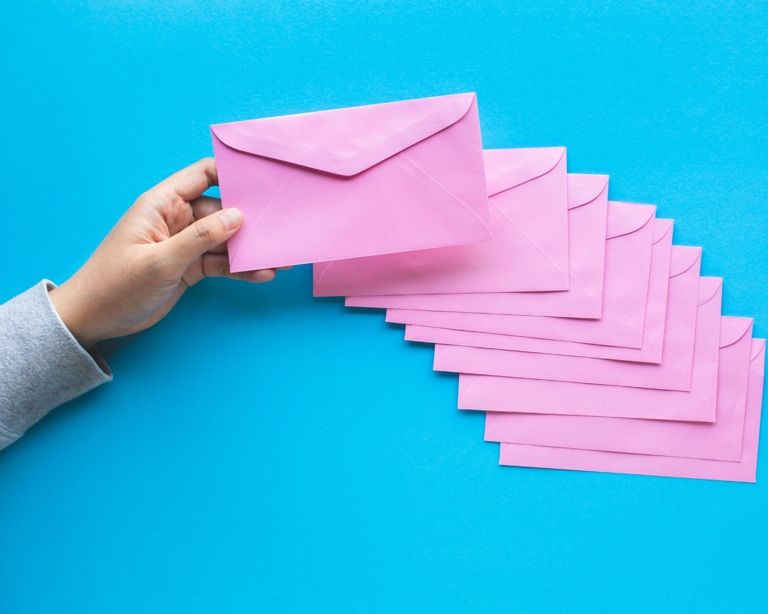 stacking of envelopes