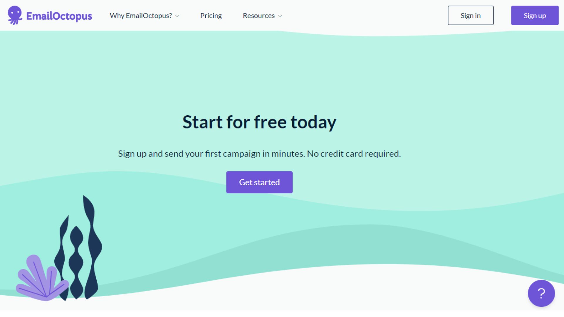 EmailOctopus - Melhores ferramentas de entregabilidade de e-mail