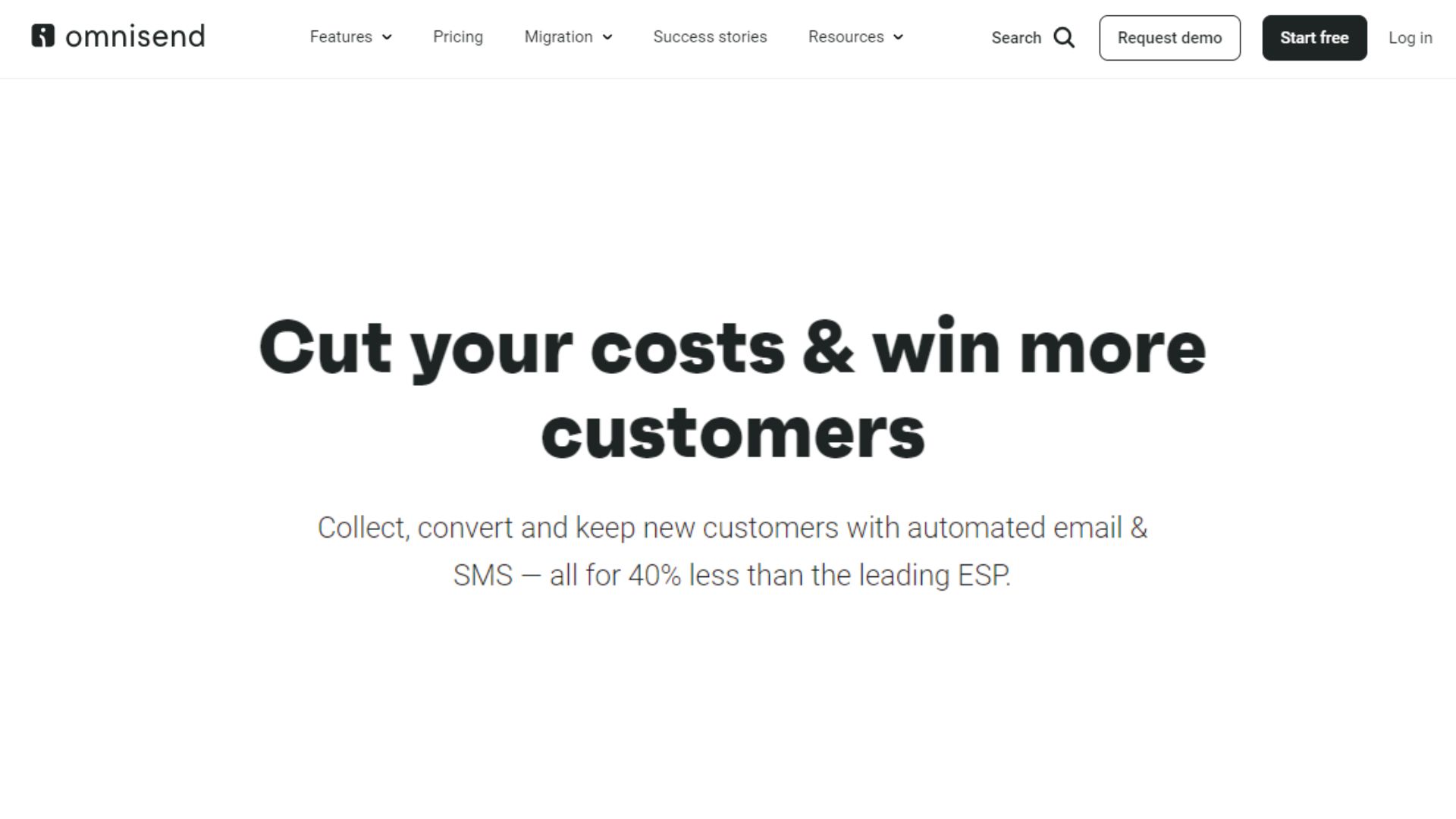 Omnisend - Melhores ferramentas de entrega de e-mail