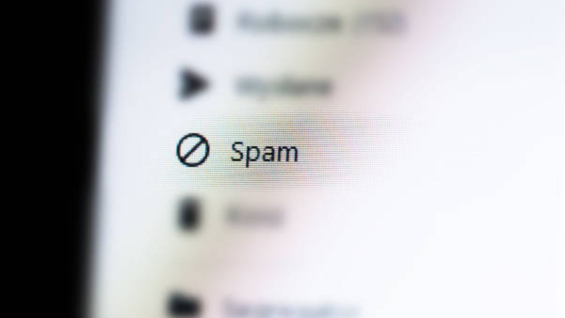 spam sign