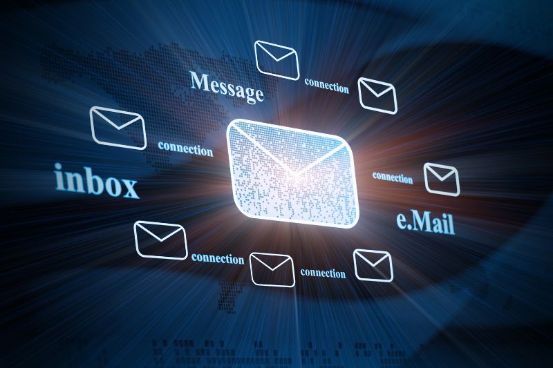 Ícones de envelope de e-mail