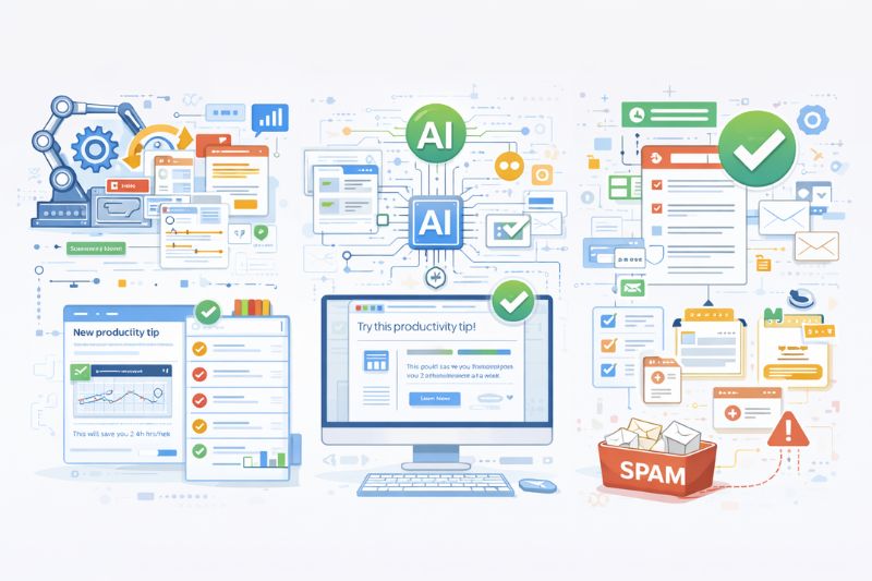 IA na capacidade de entrega de e-mails, otimizando o posicionamento na caixa de entrada e reduzindo as reclamações de spam