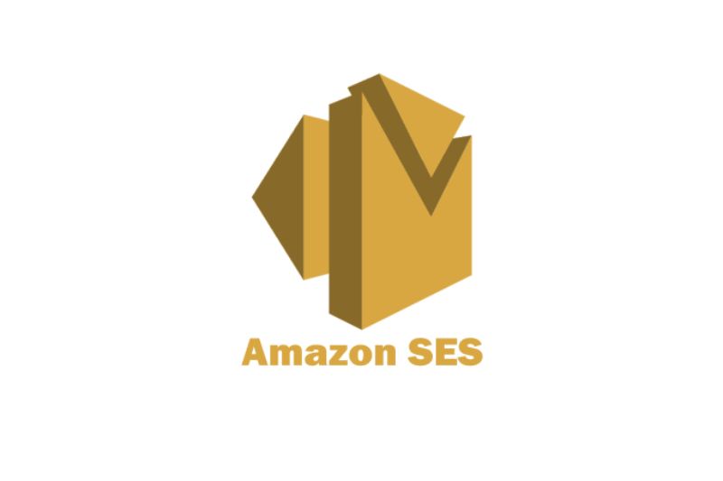Amazon SES logo featuring , making it a top Mailgun alternative for 2026.