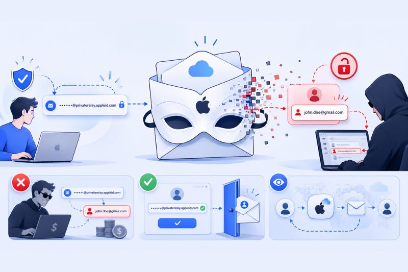 Illustration shows email spoofing showing highlightsof the critical role of Email Deliverability news in July 2026